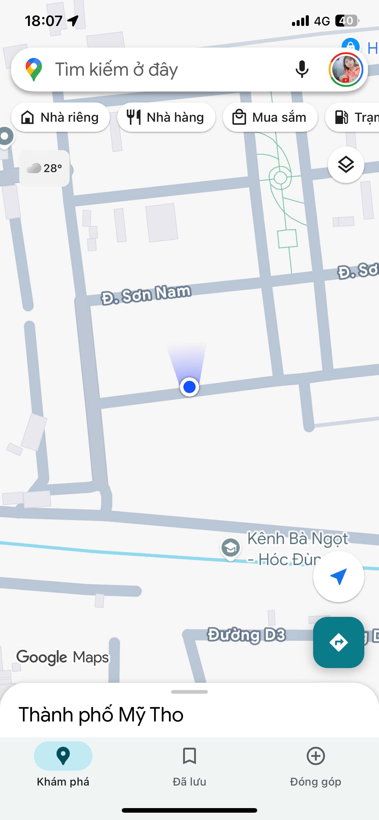 Bán nền tái định cư Long Hoà B - Đạo Thạnh -TP Mỹ Tho 